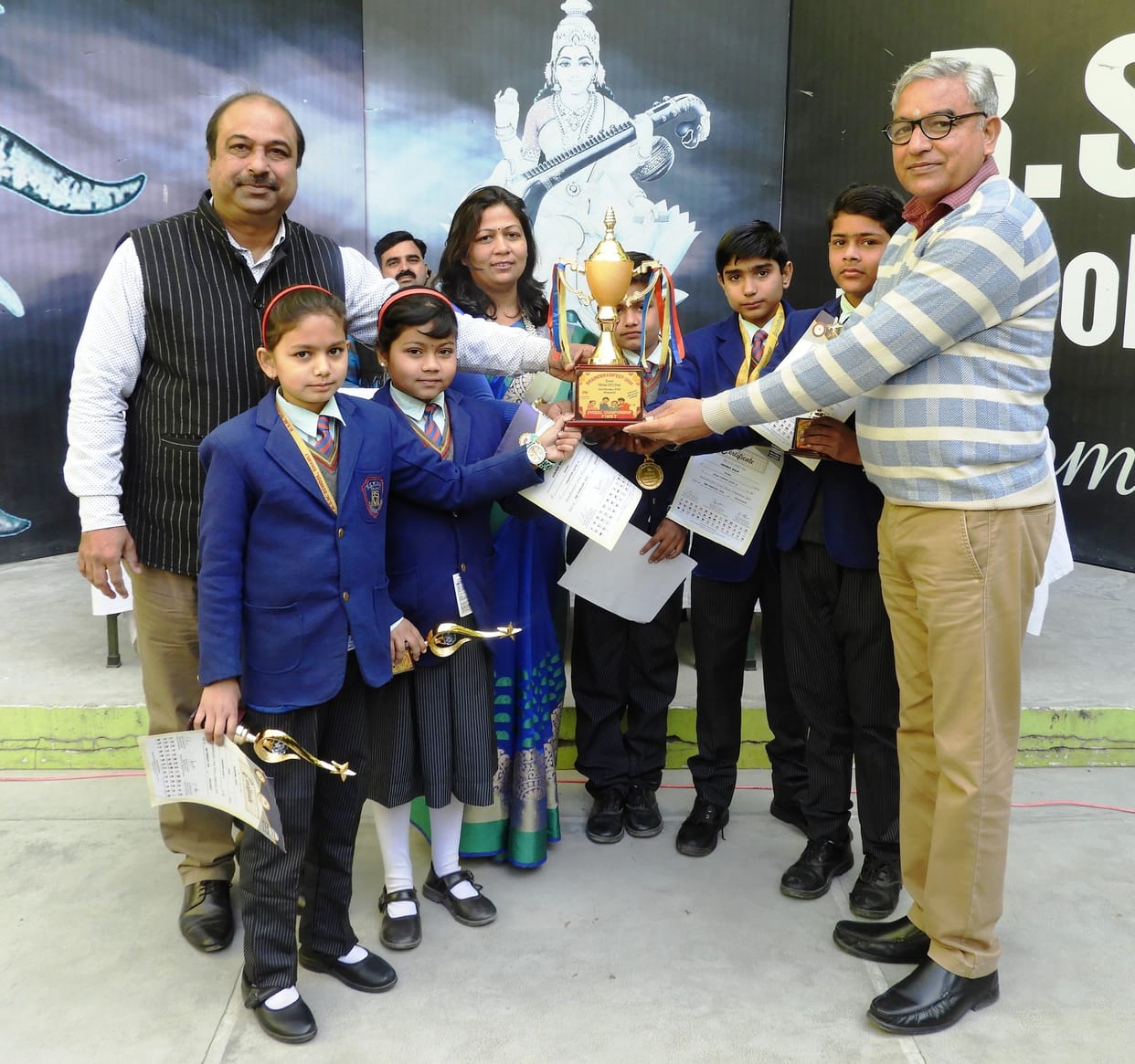 Abacus winners honored at BSM School