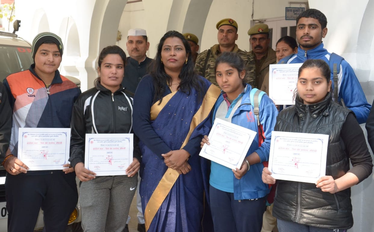 Winner of state level competition honored