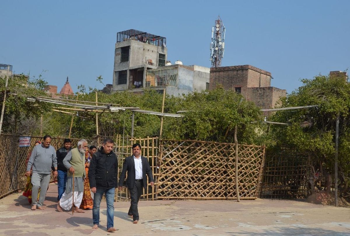 no arrangements to prevent coronavirus infection in temples of vrindavan