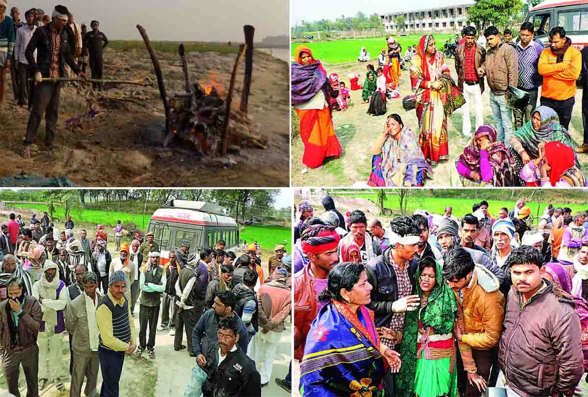 pieces of mother's heart buried near mother's pyre after death in accident