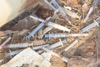 Syringe and Banned drugs found on stadium track in Rohtak