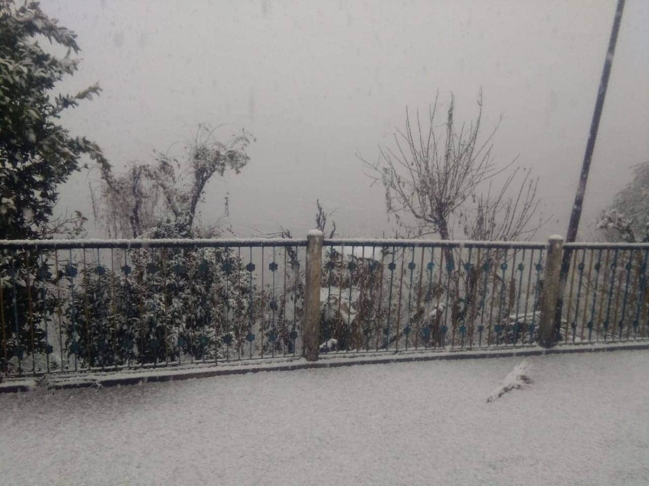 Uttarakhand Weather : snowfall in mussoorie, dhanaulti, auli and other hill station