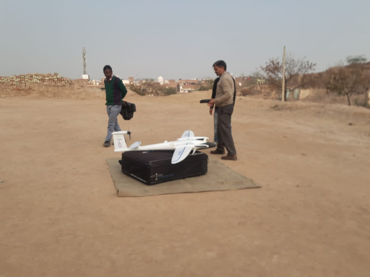 Thehad: maping has been done with the height of 120mtr by the survey of india team