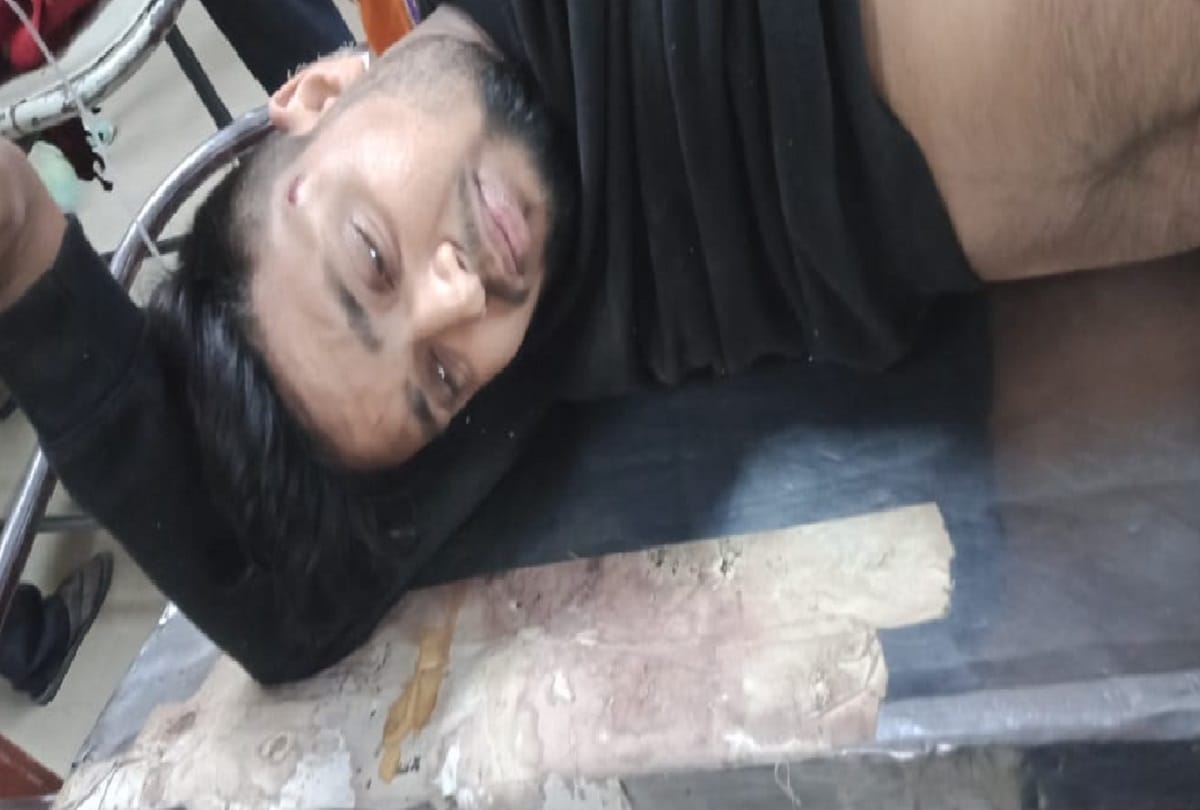 firing after children dispute in a village of lucknow