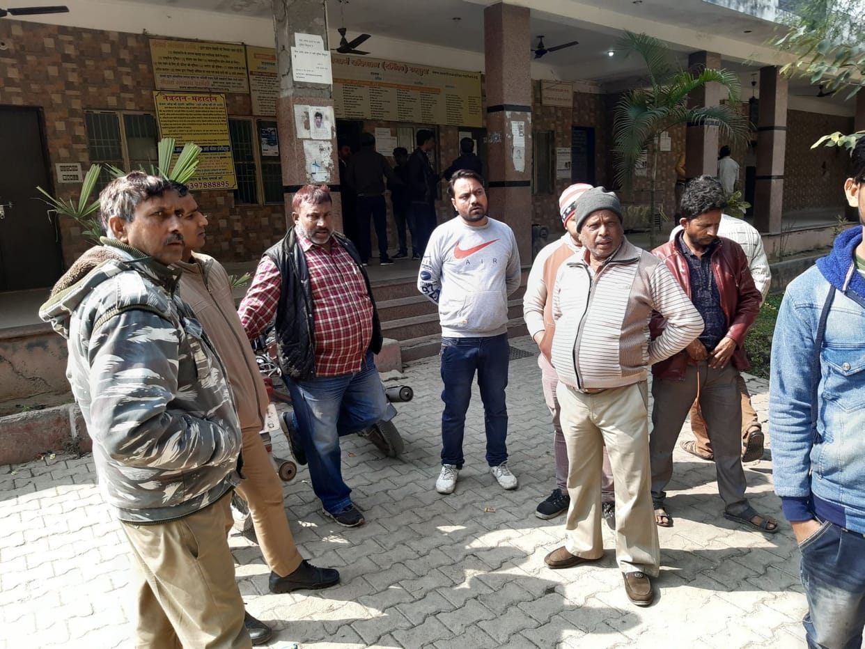 accident sailoon honer die in mathura