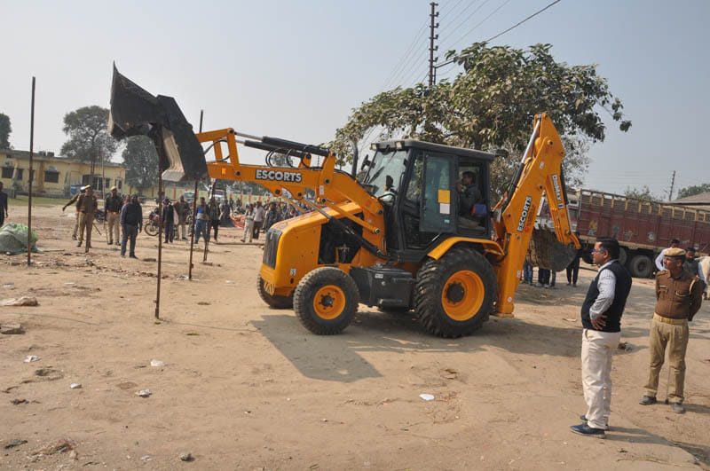 Encroachment campaign in Mandi campus, 35 encroachments removed
