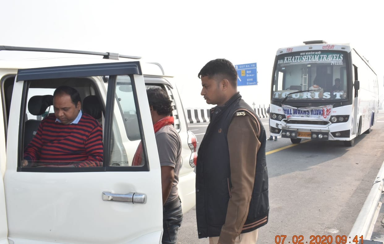 etawah traifice
