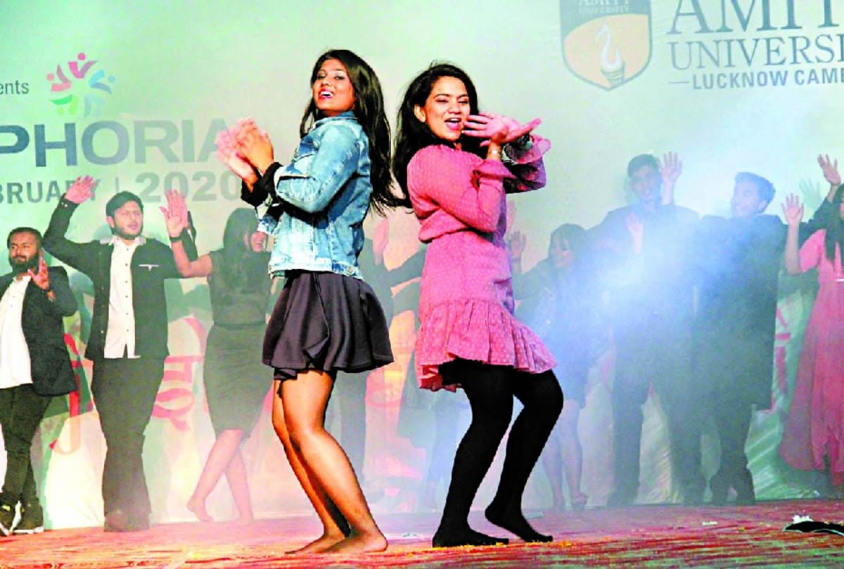 DJ night in amity university in lucknow