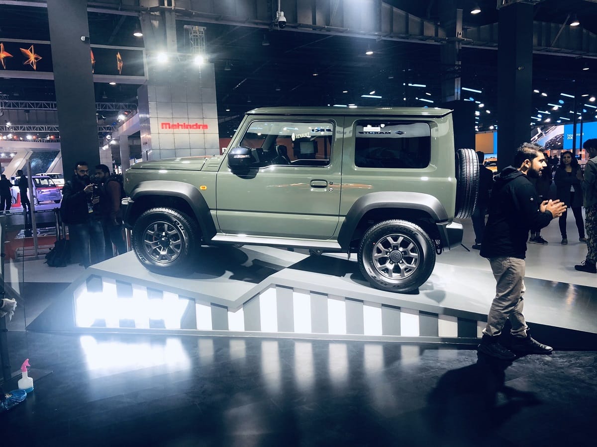 auto expo 2020: maruti suzuki jimny showcased in India for the first Time, could be launch soon