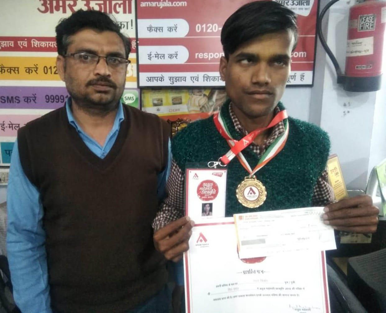 Atul Maheshwari scholarship will make Naval realize his dream of becoming an IAS