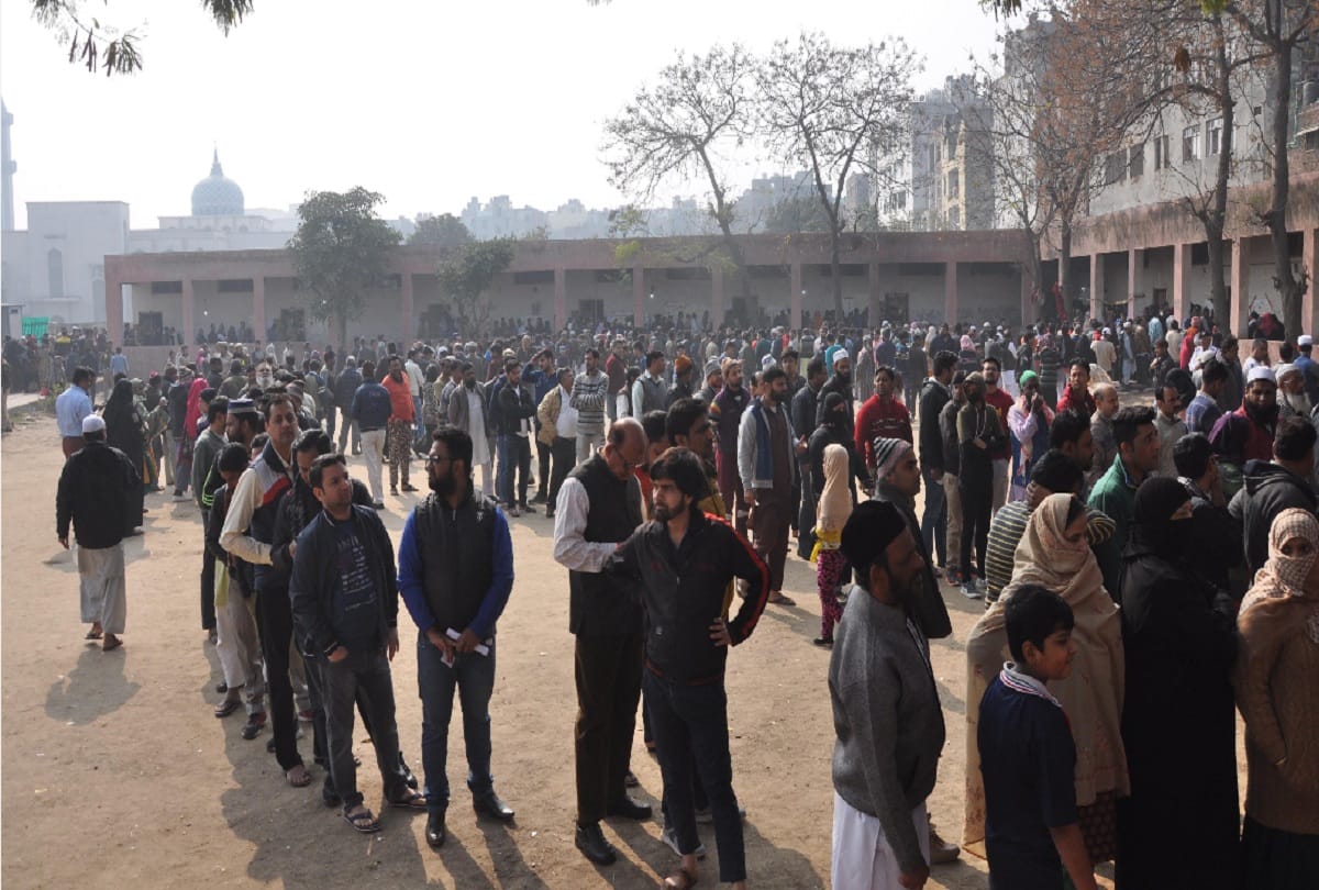 Delhi assembly Election: Great enthusiasm show voters of Shaheen Bagh