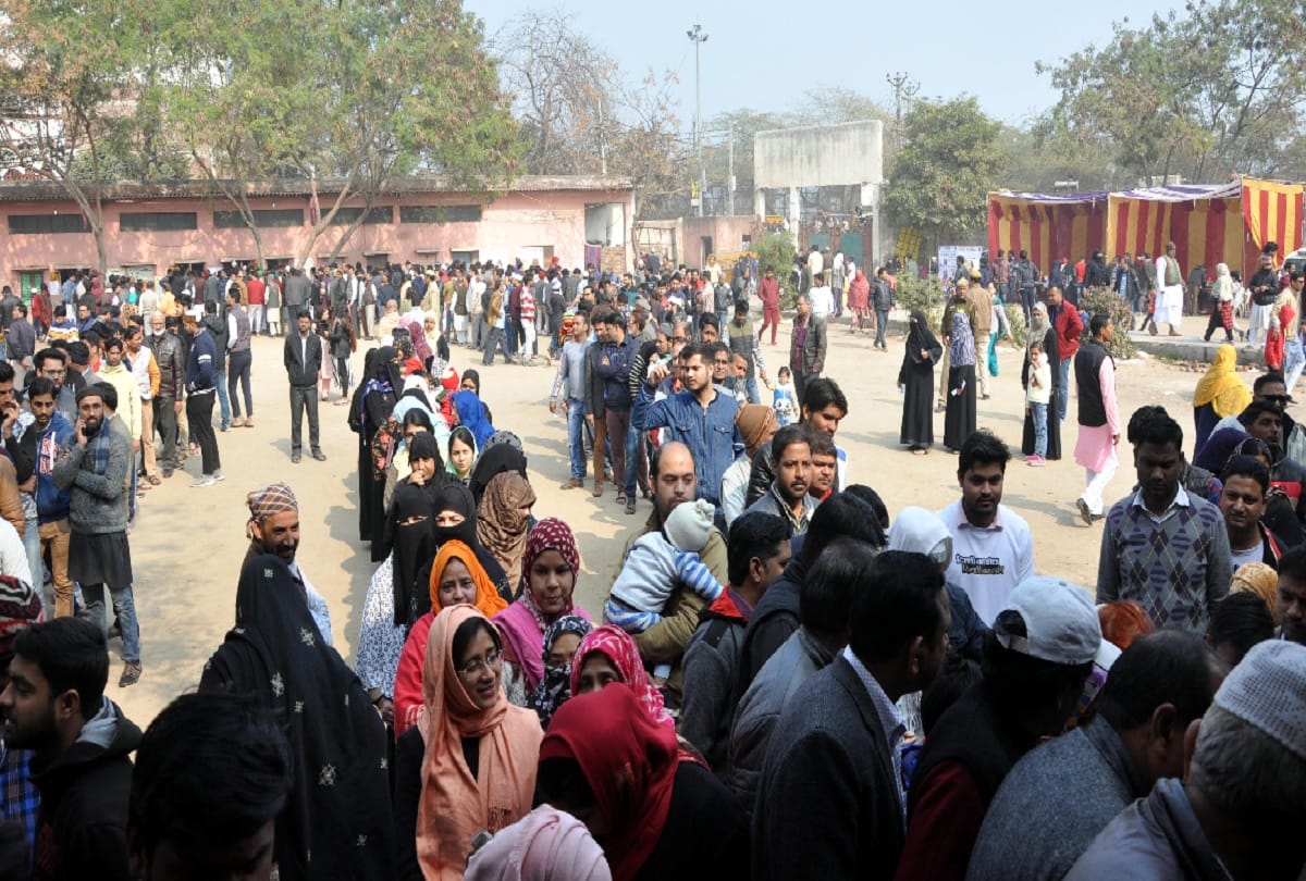 Delhi assembly Election: Great enthusiasm show voters of Shaheen Bagh