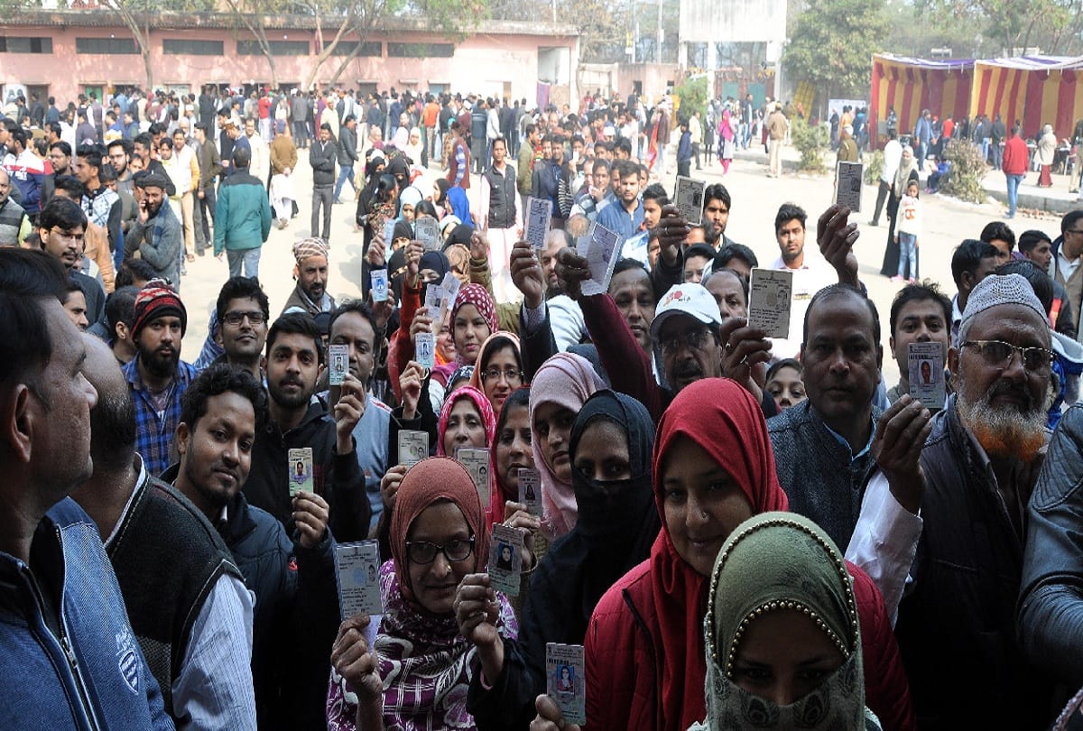 Delhi assembly Election: Great enthusiasm show voters of Shaheen Bagh