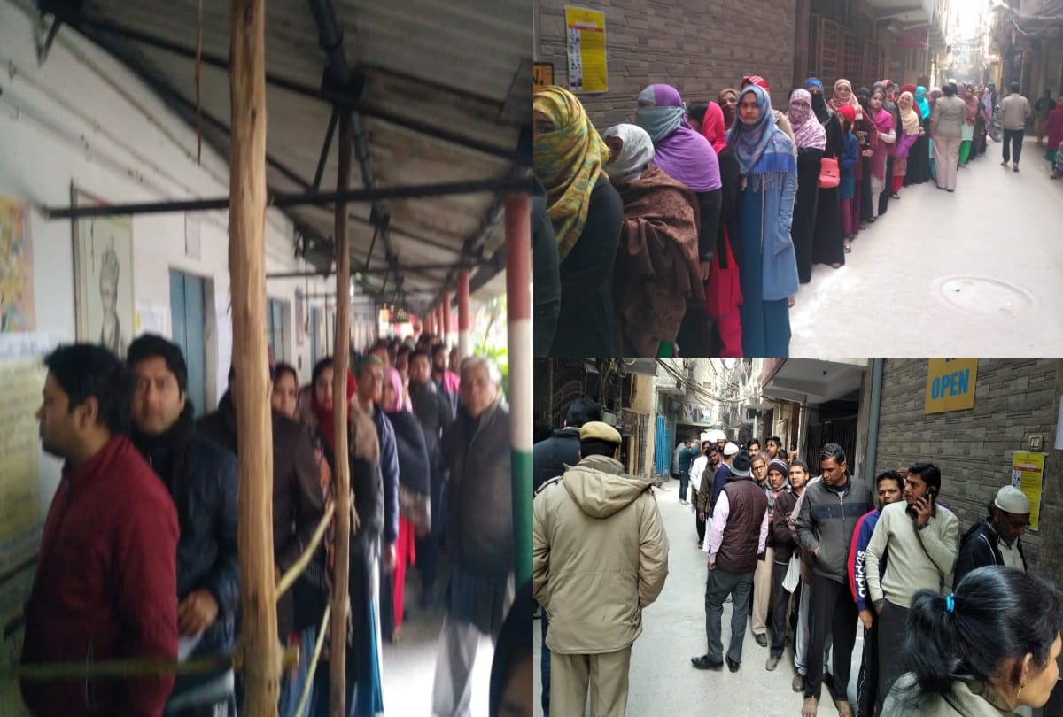 Minority tops in voting, Purvanchali-Punjabi lapse back