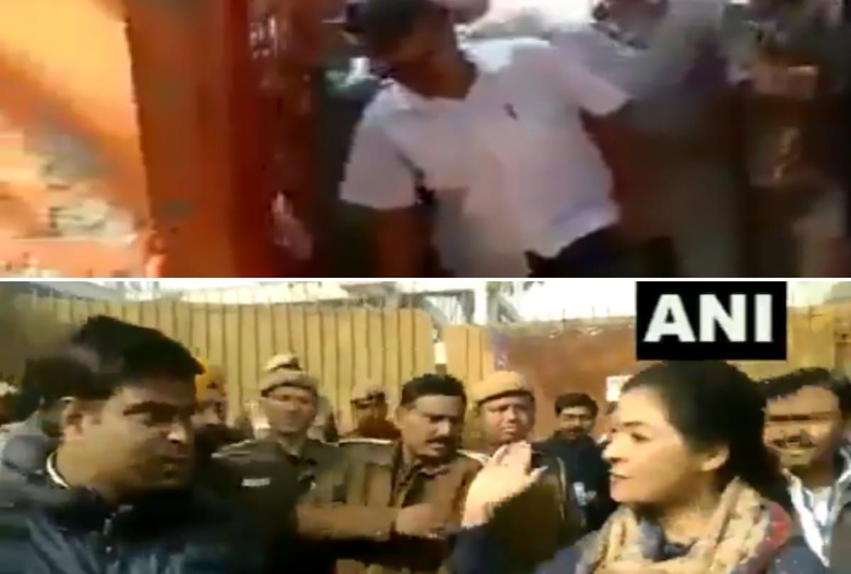 Delhi Election 2020 delhi caste its vote simultaneously kejriwal shoe alka lamba slap make headlines