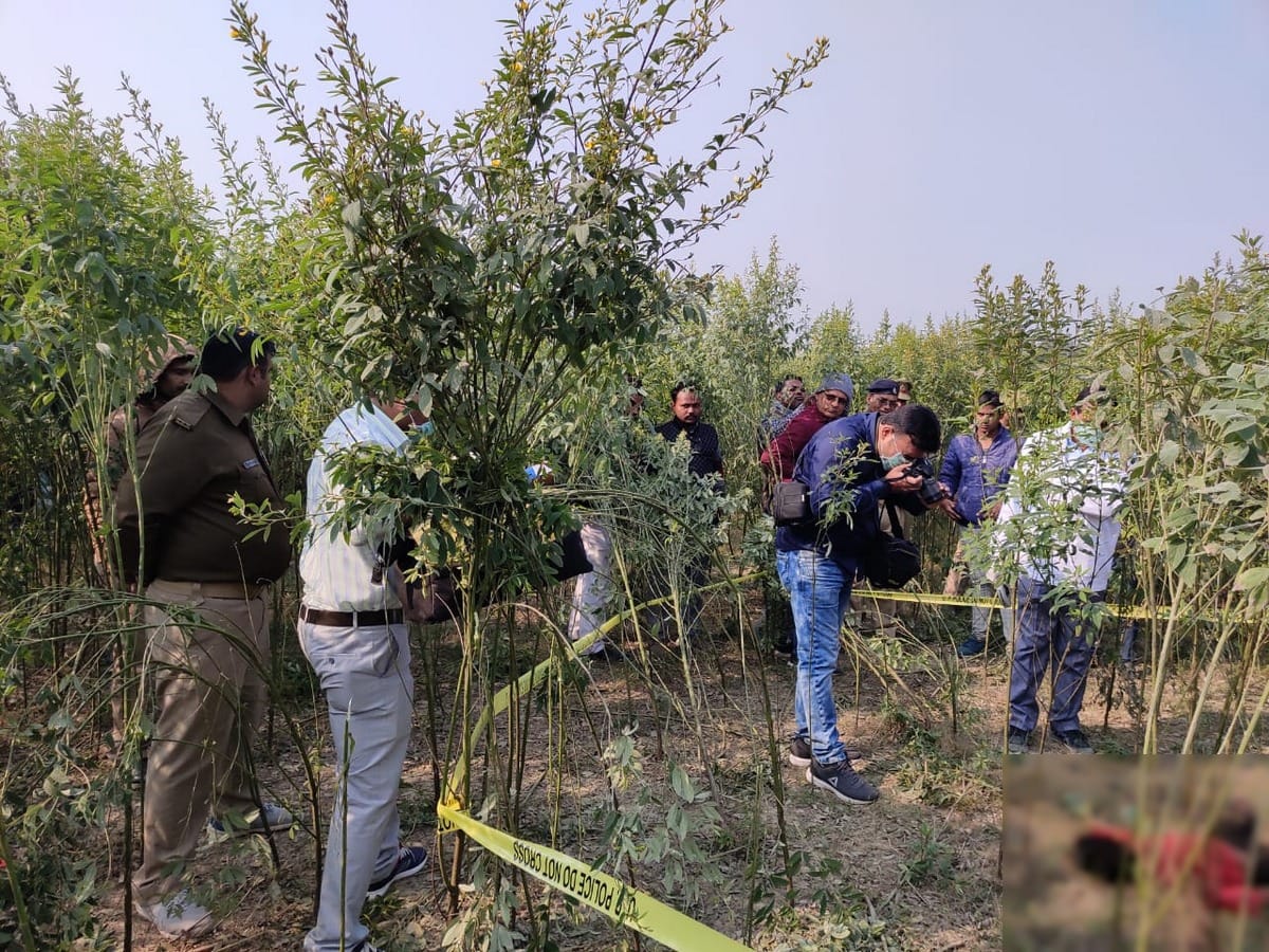 Girl killed by Strangulation dead body found in field in azamgarh