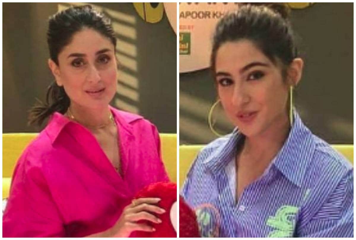 kareena kapoor khan and sara ali khan is not following to each other at instagram