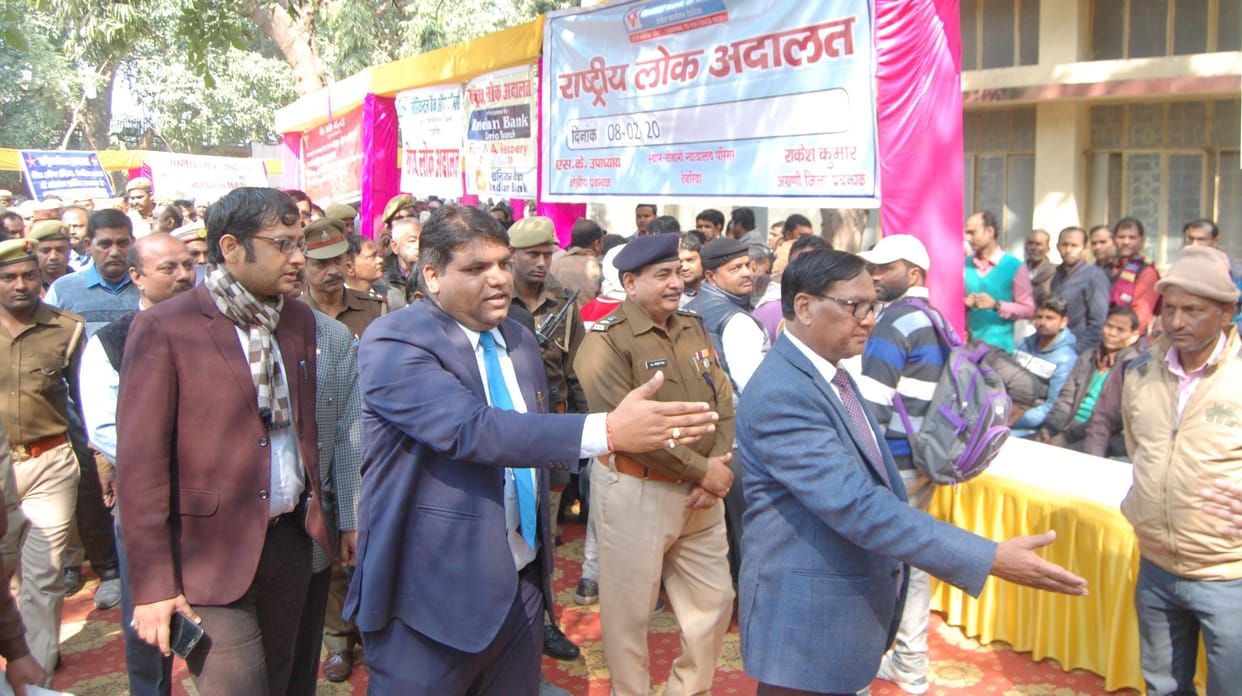 13373 matters solved lok adalat
