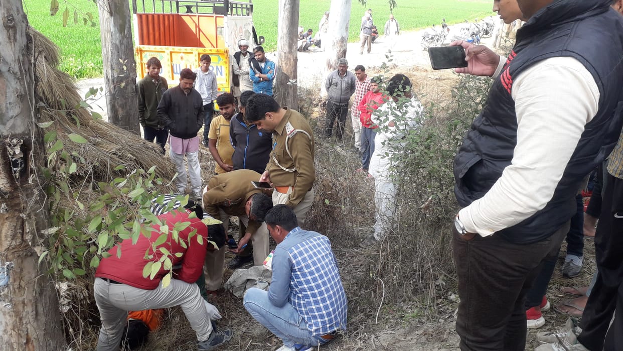 A youth's dead body found in village khera khemaoati