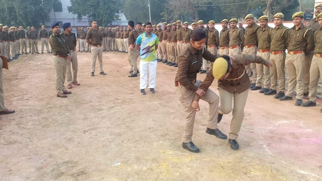 Taekwondo training given to police personnel