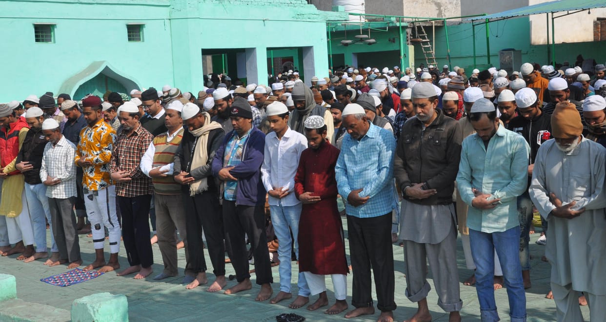 Prayers were offered in a peaceful environment