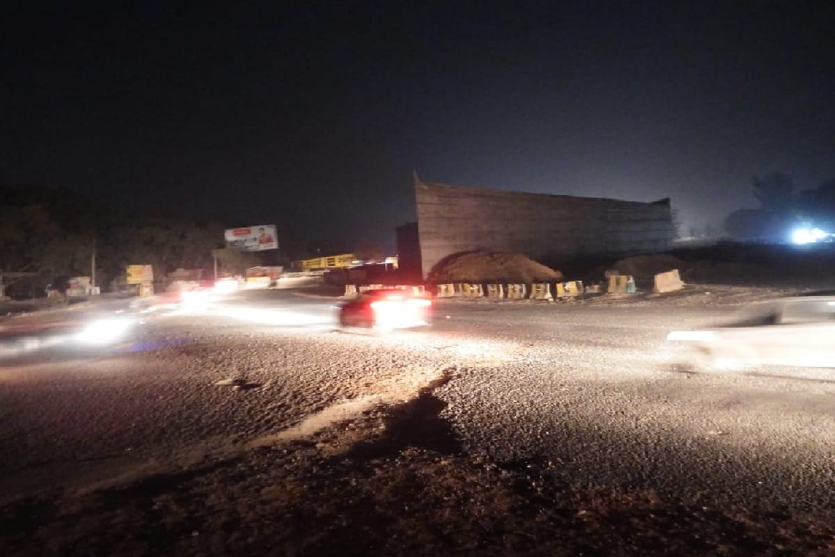 Negligence of engineers has been revealed in Partapur construction work for Delhi-Meerut Expressway