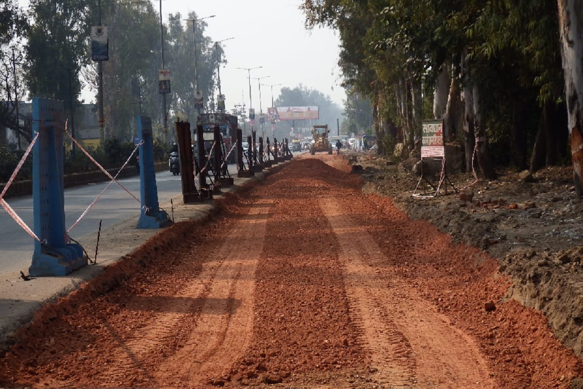 Negligence of engineers has been revealed in Partapur construction work for Delhi-Meerut Expressway