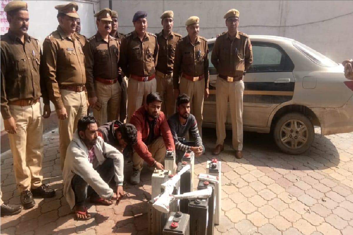 Police has arrested four accused of a gang in encounter at Muzaffarnagar