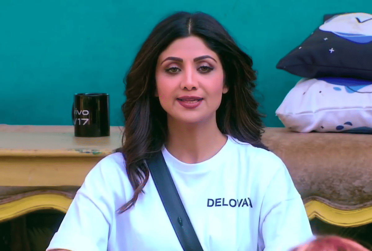 Shilpa Shetty shared video on twitter cleaning garden with broom