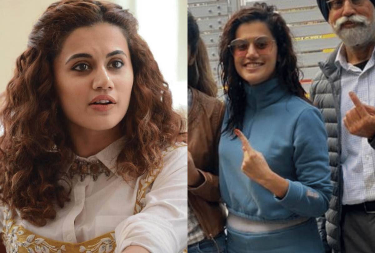 Taapsee Pannu Slams Troller Who Questioned on She Voted In Delhi