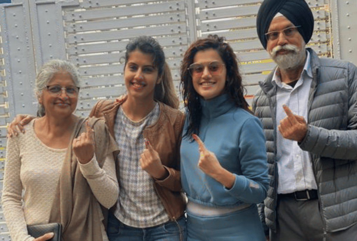 Taapsee Pannu Slams Troller Who Questioned on She Voted In Delhi