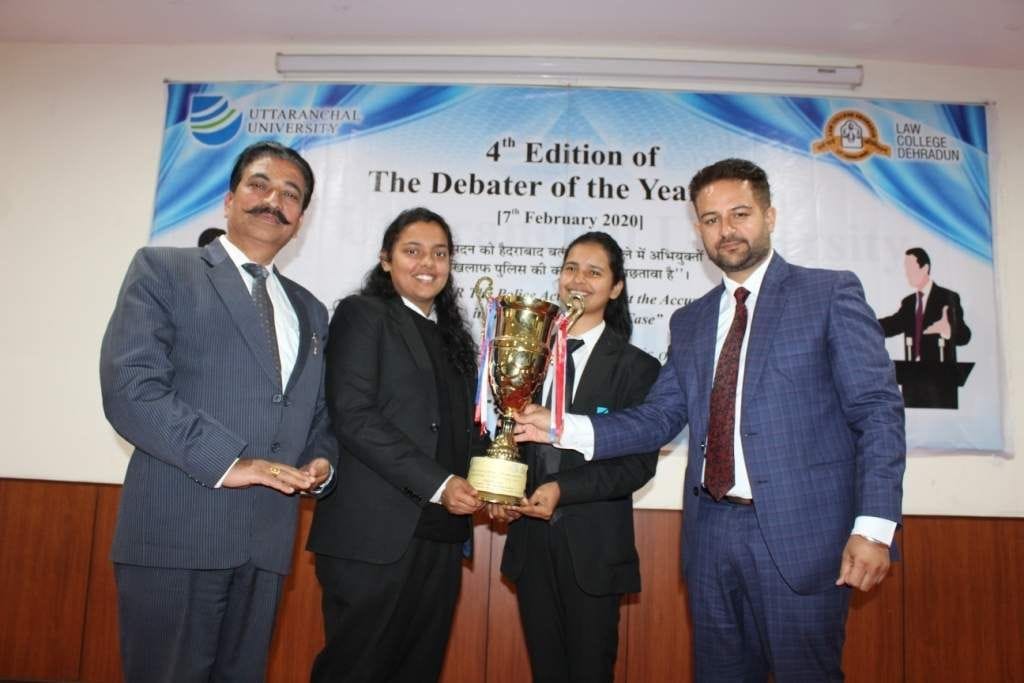 Shatakshi and Urmila became debater of the year