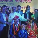 कार्यक्रम में सिक्किम के राज्यपाल गंगा प्रसाद चौरसिया।