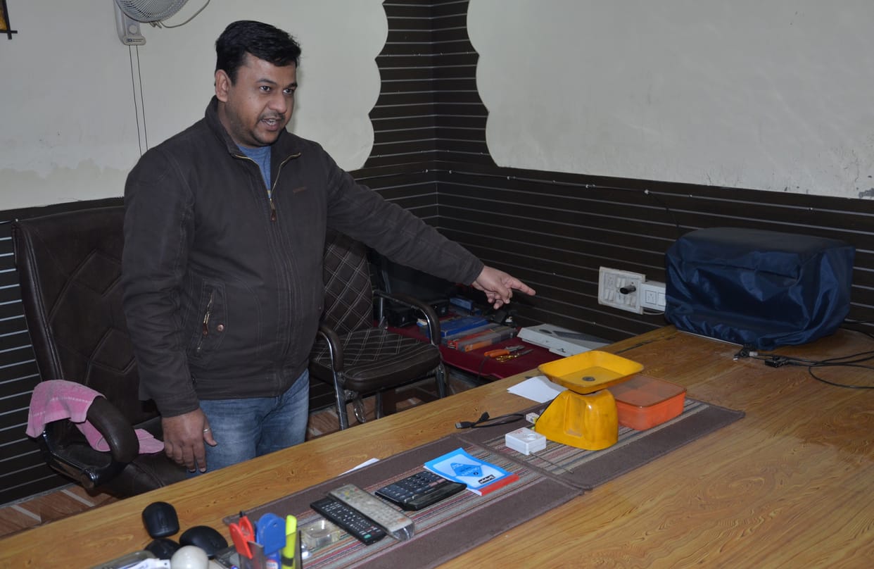 three blade factory, ASI house, theft