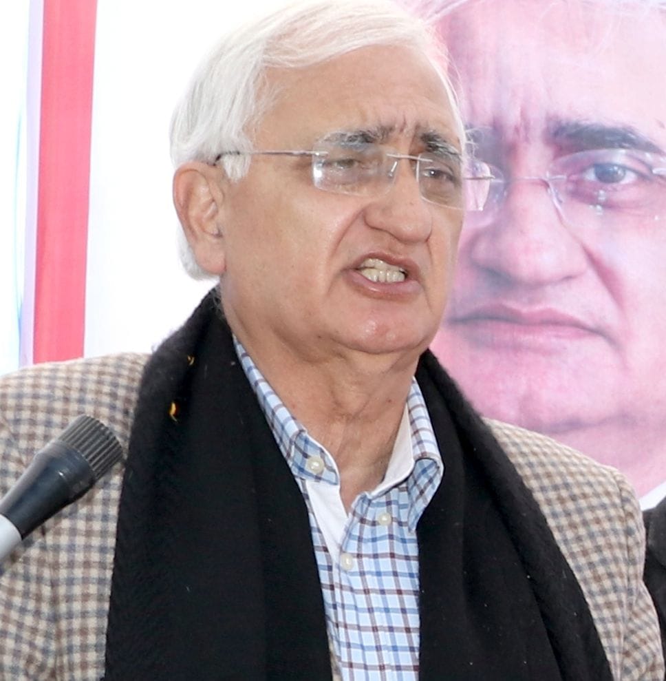 Bijnor: Senior Congress leader Salman Khurshid