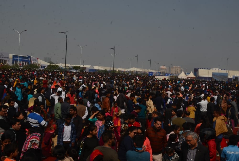 Last day of defence Expo of Lucknow.