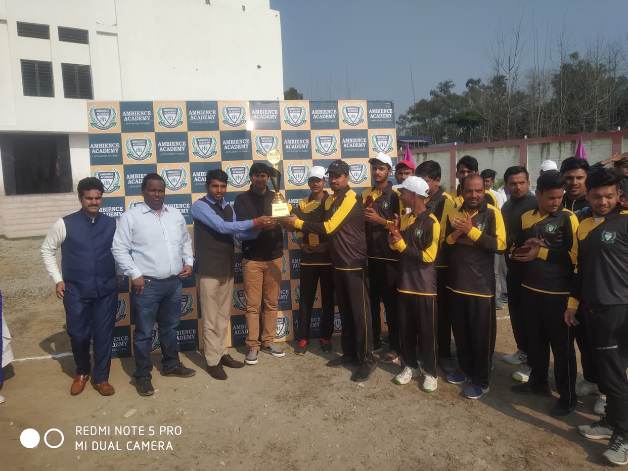 Ambience Academy team wins by eight wickets