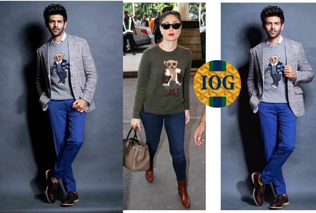 Kartik Aaryan and Kareena Kapoor are seen wearing the same sweater after the catwalk on the ramp