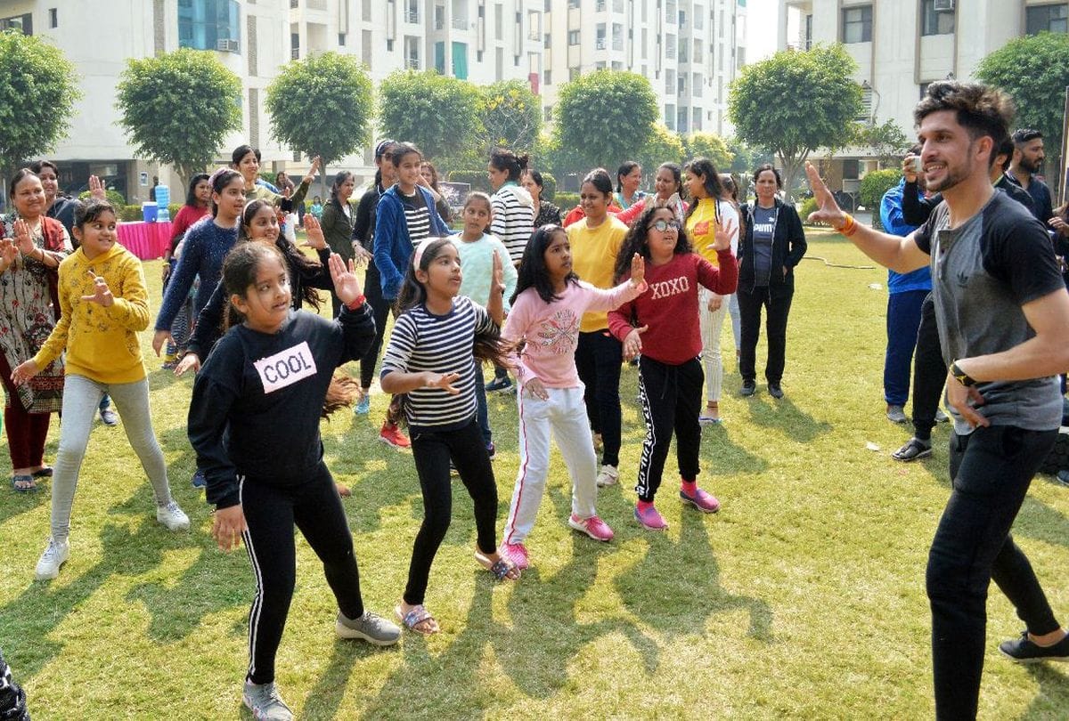 amar ujala hela fitness camp in agra