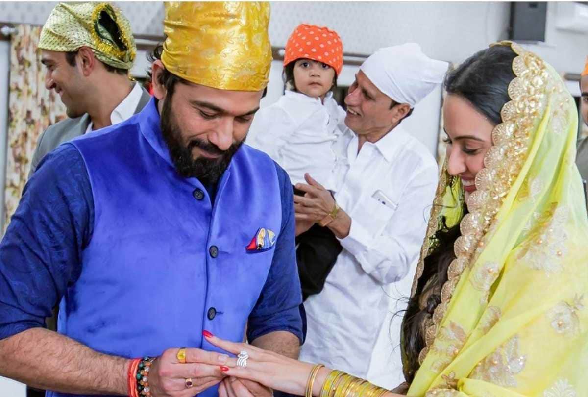 kamya punjabi and shalabh dang get engaged photos viral