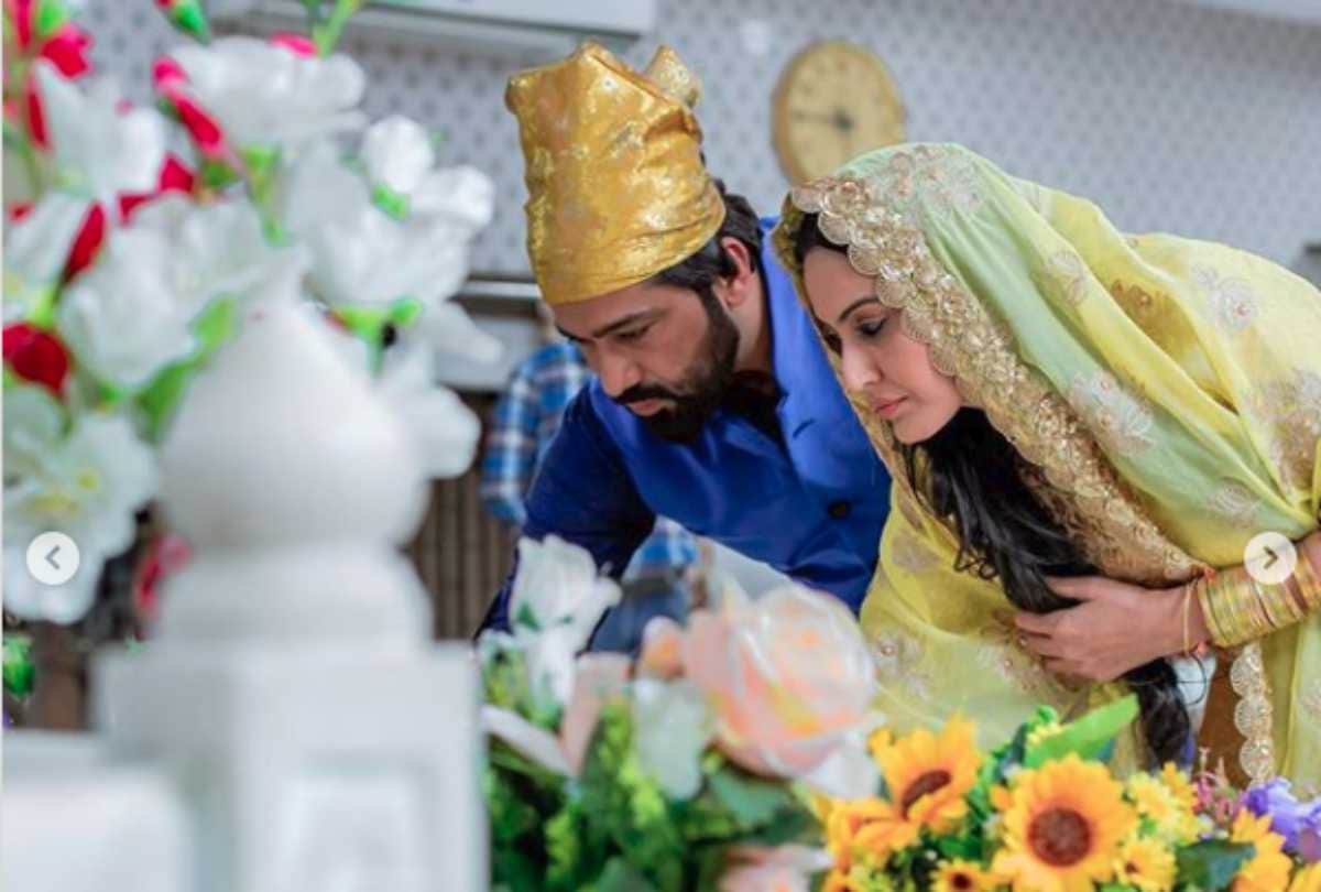 kamya punjabi and shalabh dang get engaged photos viral
