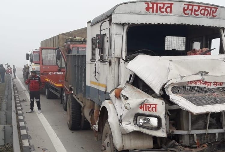 14 vehicles hit on KGP due to dense fog, 31 injured, expressway blocked