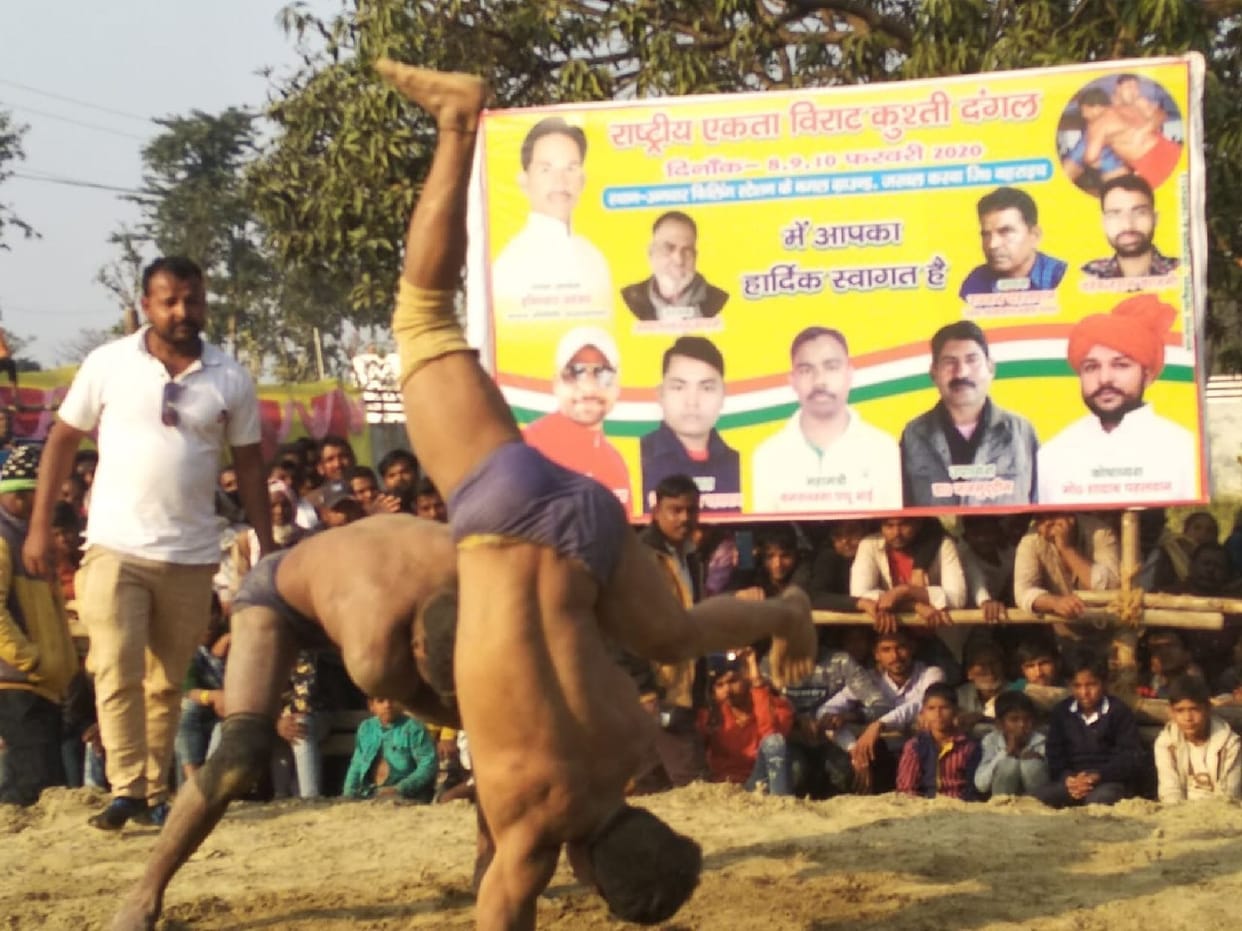 Wrestlers from Nepal, Ayodhya and Delhi won