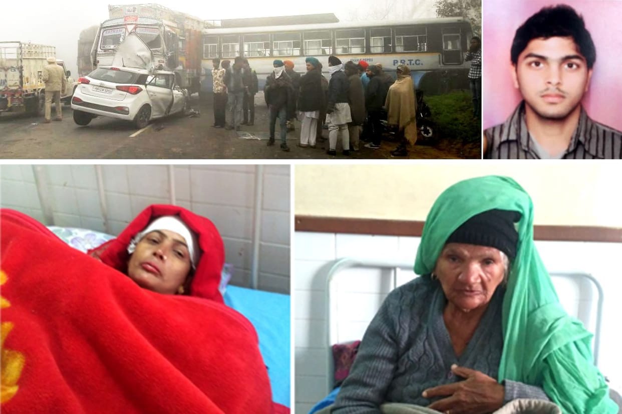 Accident in Patiala, doctor died, two woman injured
