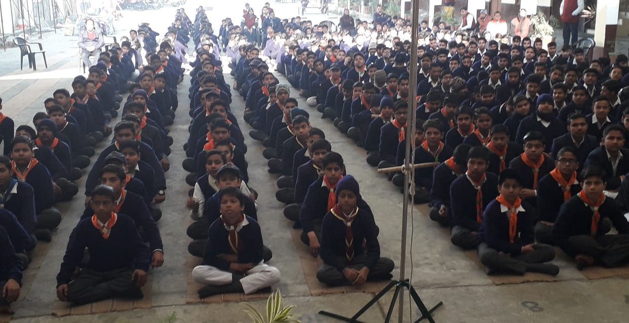 Sant Ravidas Jayanti celebrated at Saraswati Vidya Mandir Inter College