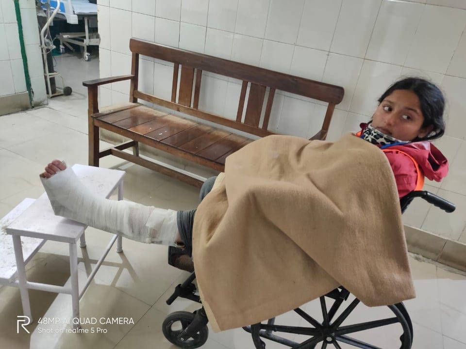 Auli national skiing championships 2020: Uttarakhand Won Gold Medal Jammu Player injured