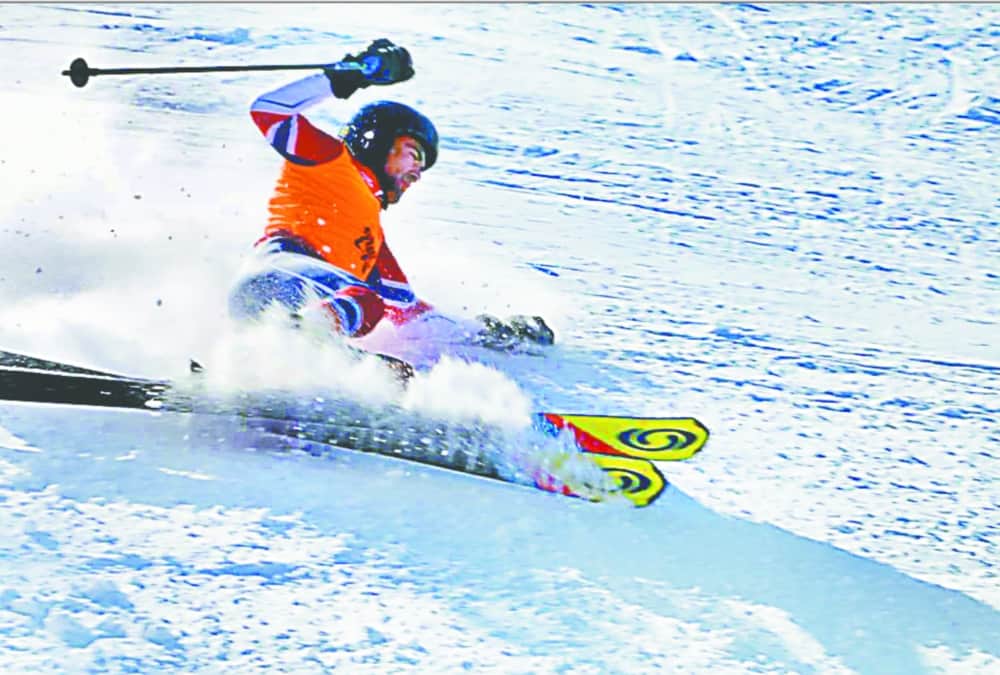 Auli beautiful Photos of national skiing championships 2020