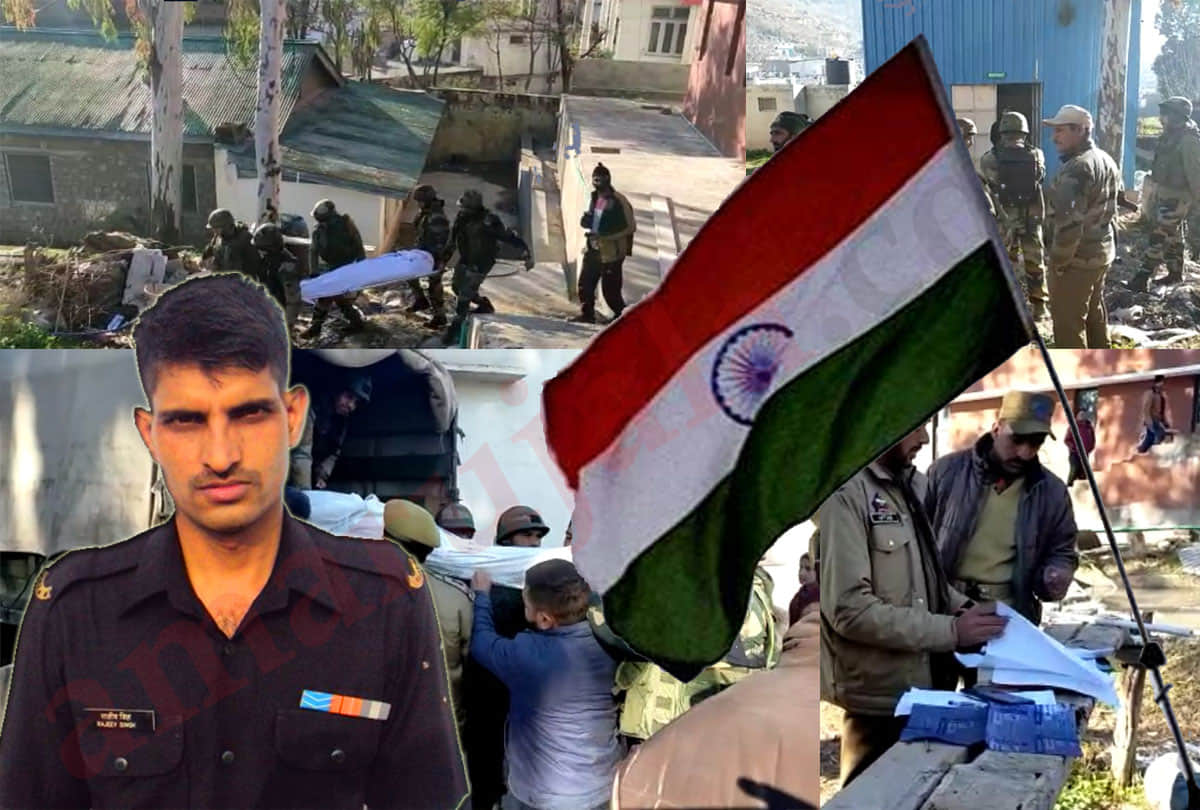indian army martyred jawan rajeev singh shekhawat from jaipur rajasthan