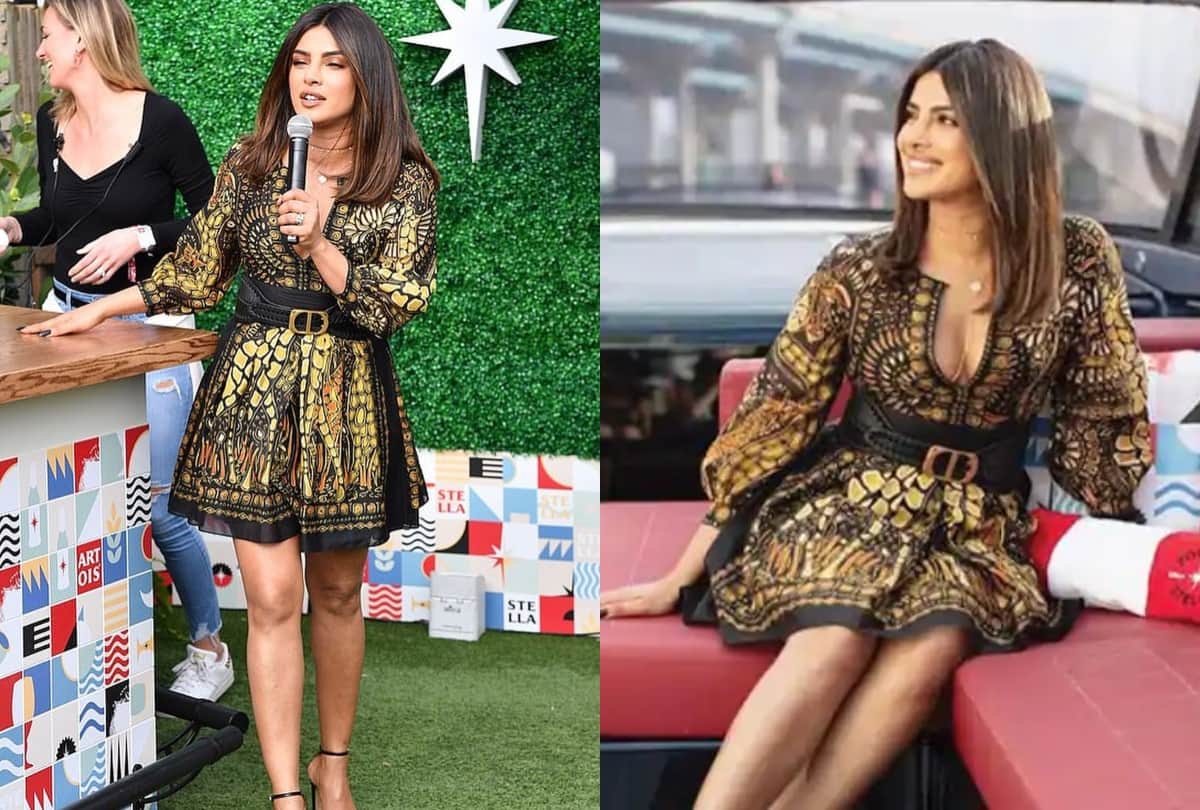 priyanka chopra wore more than 4 lakh rupees dress in miami festival