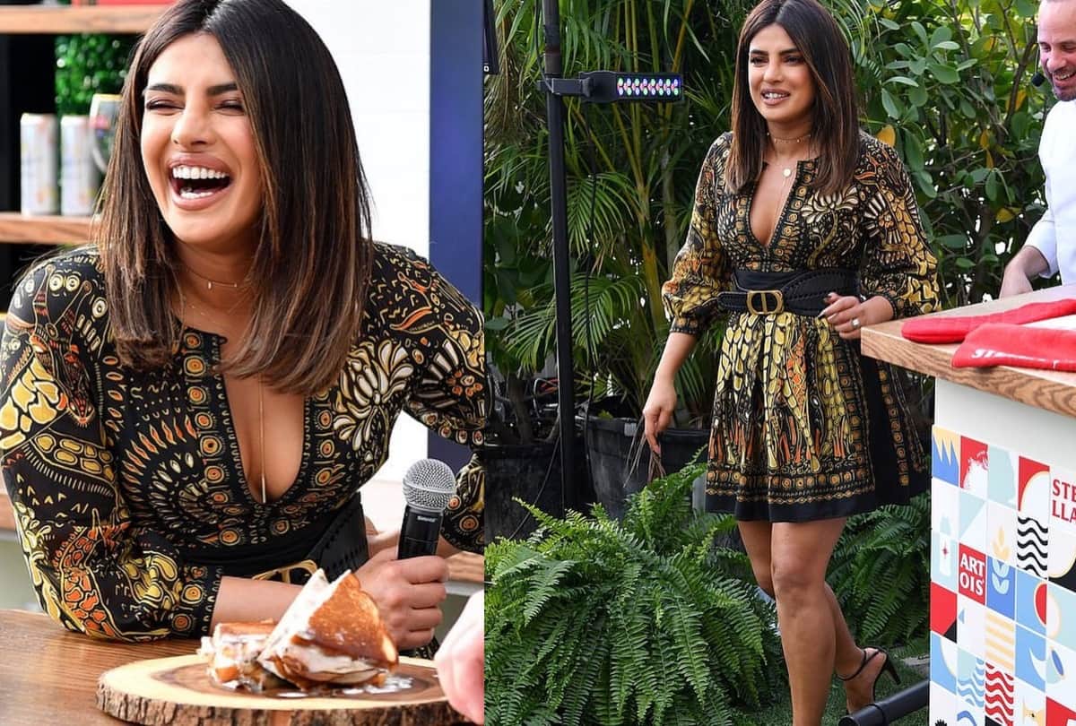 priyanka chopra also cheers covid 19 warriors from their balcony photo viral